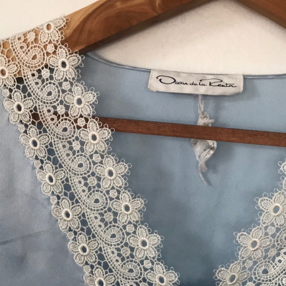 Oscar de la rents vintage nightgown - Picture 2 of 2